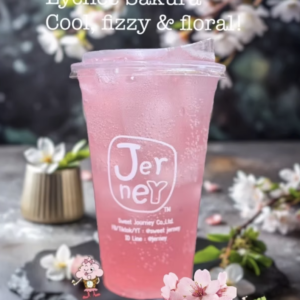 ผงเครื่องดื่มสำเร็จรูป (Instant Drink Mix-Lychee Sakura Favour) รสลิ้นจี่ซากุระ